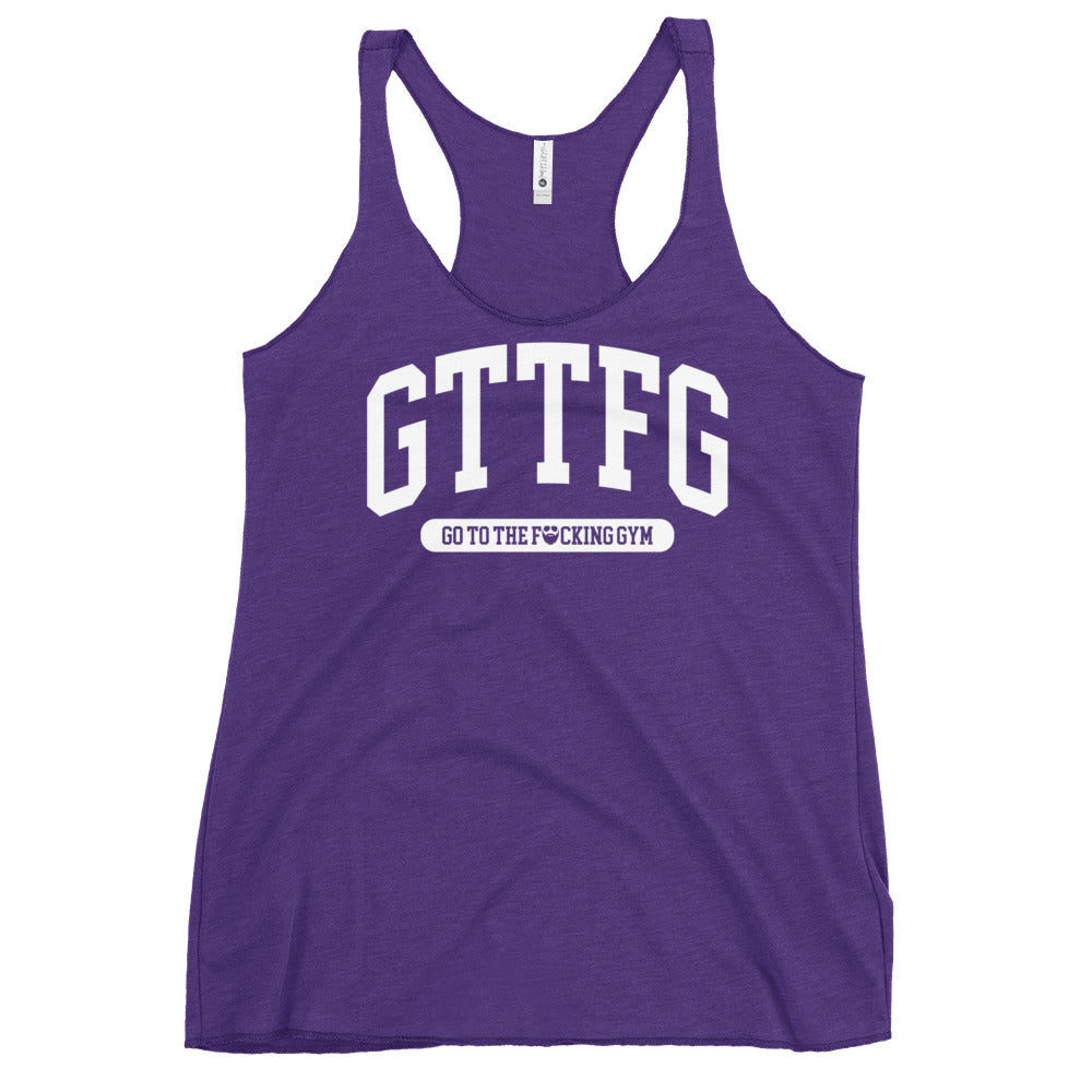 GTTFG College Women's Racerback Tank