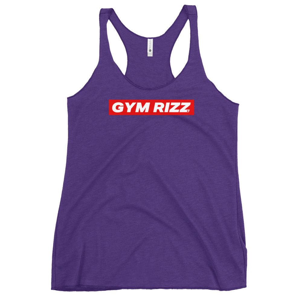 Gym Rizz Women's Racerback Tank
