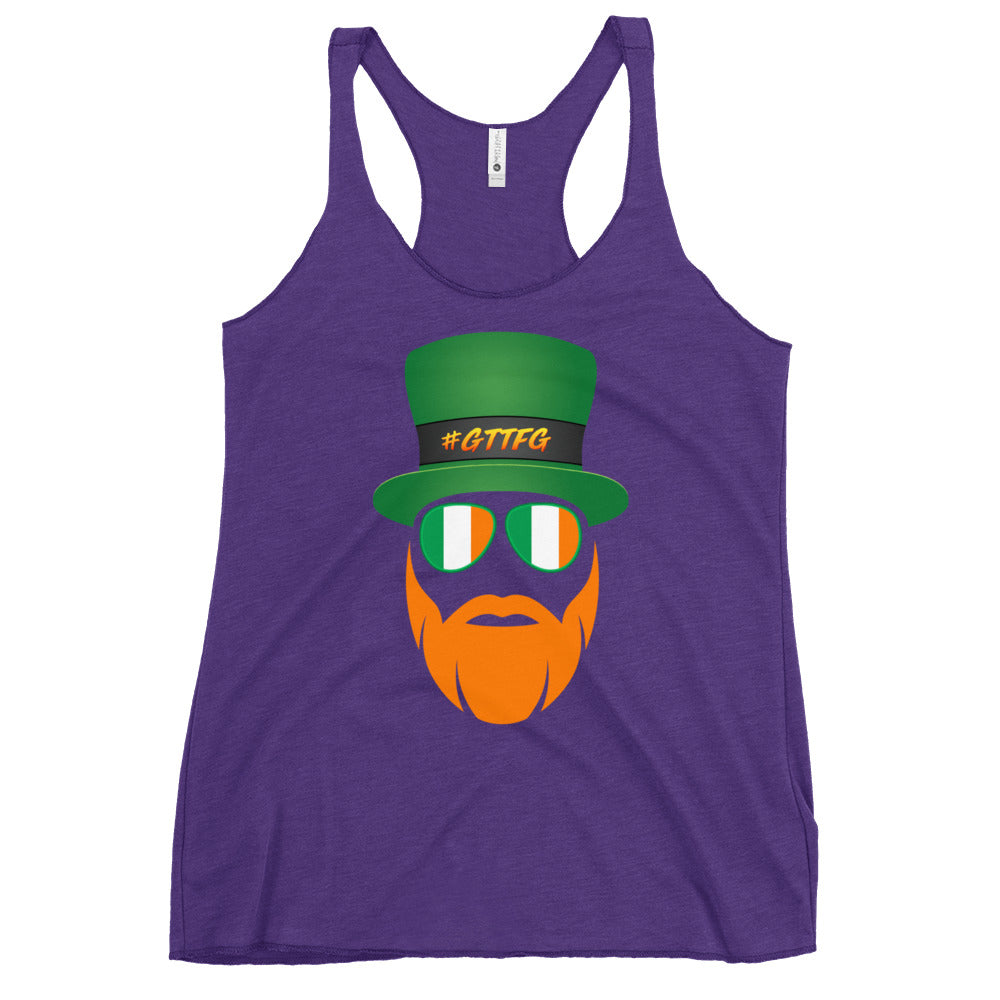 Saint Patrick's Day Logo Women's Racerback Tank