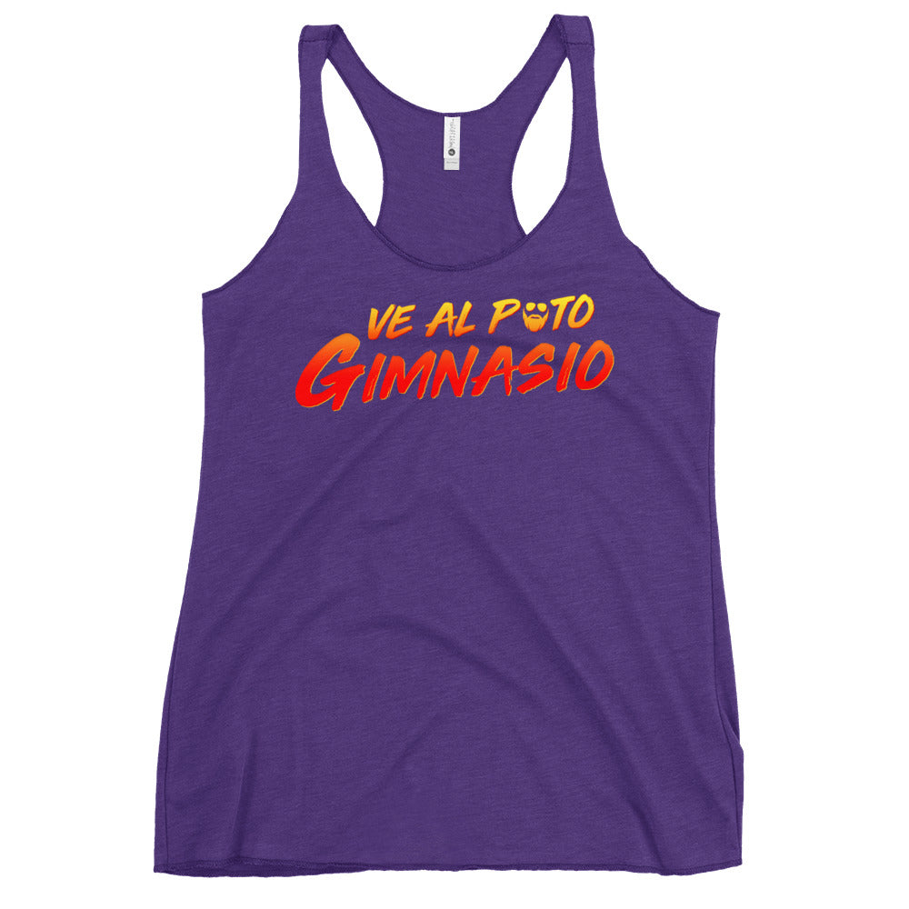 Ve Al Puto Gimnasio Women's Racerback Tank