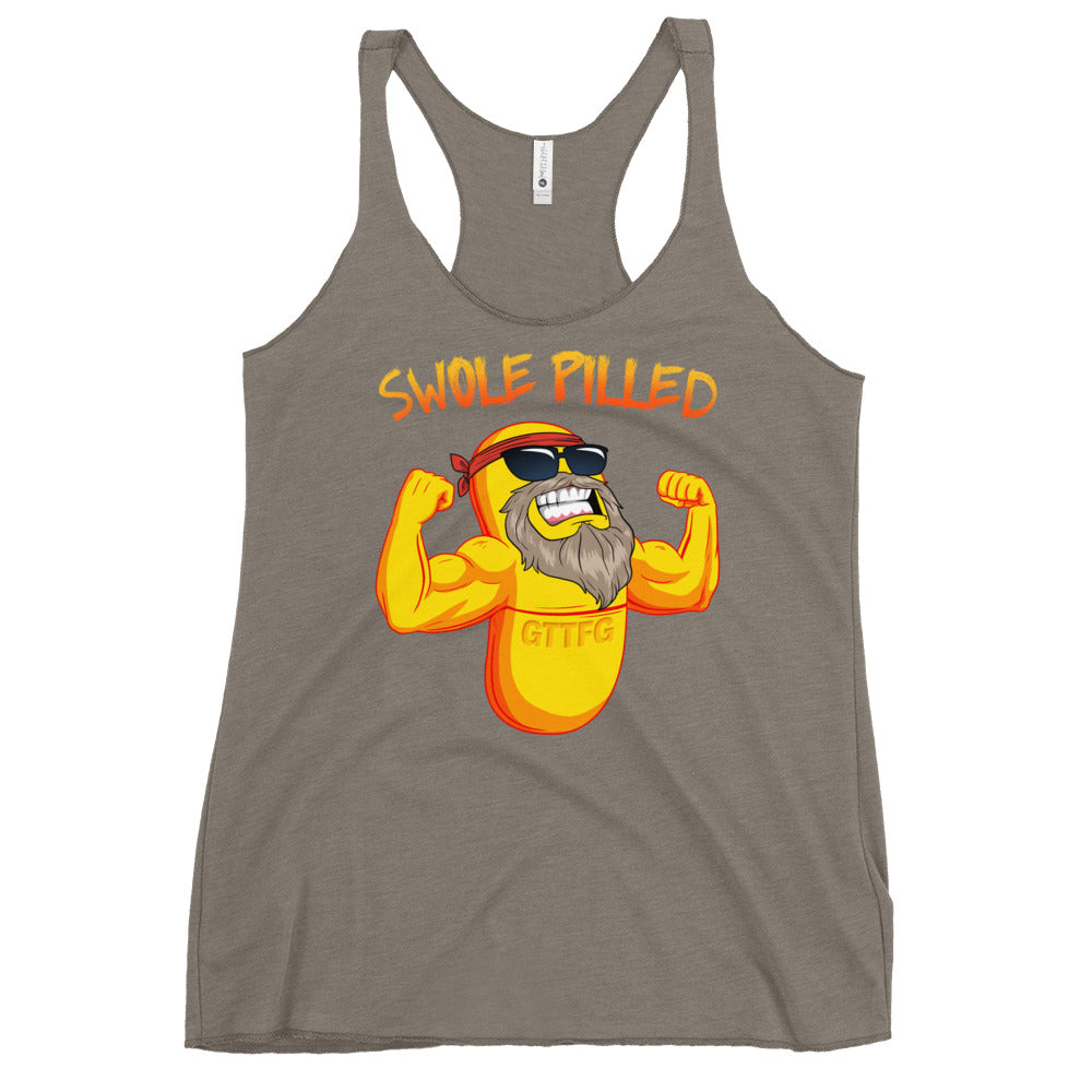 Swole Pilled Women's Racerback Tank