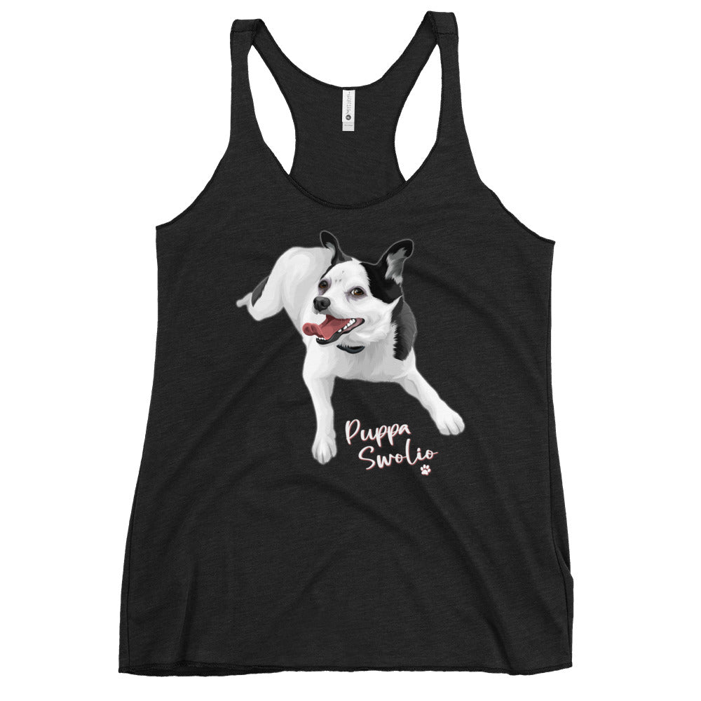 Puppa Swolio Women's Racerback Tank