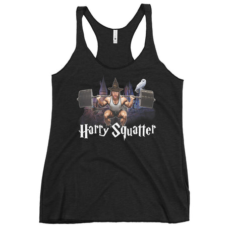 Harry Squatter Women's Racerback Tank