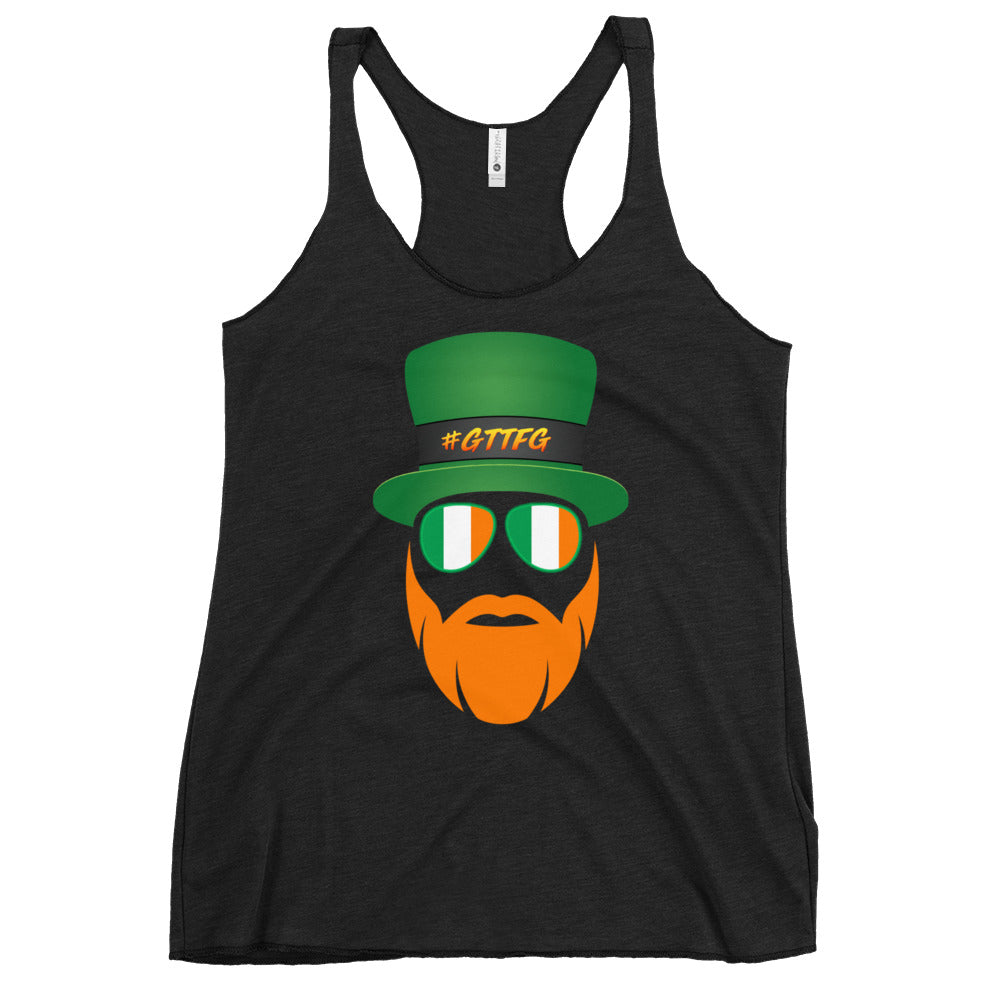 Saint Patrick's Day Logo Women's Racerback Tank