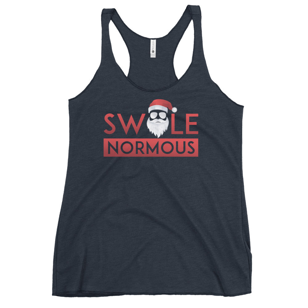 Santa Swolio Women's Racerback Tank