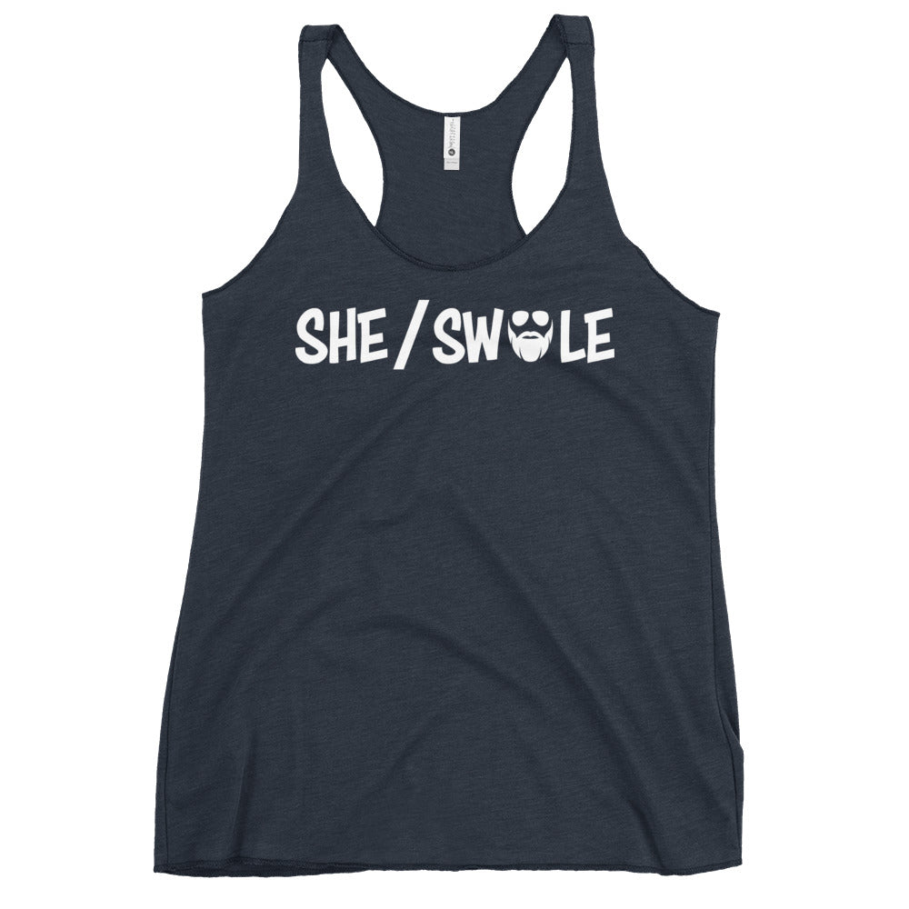 She/Swole Women's Racerback Tank