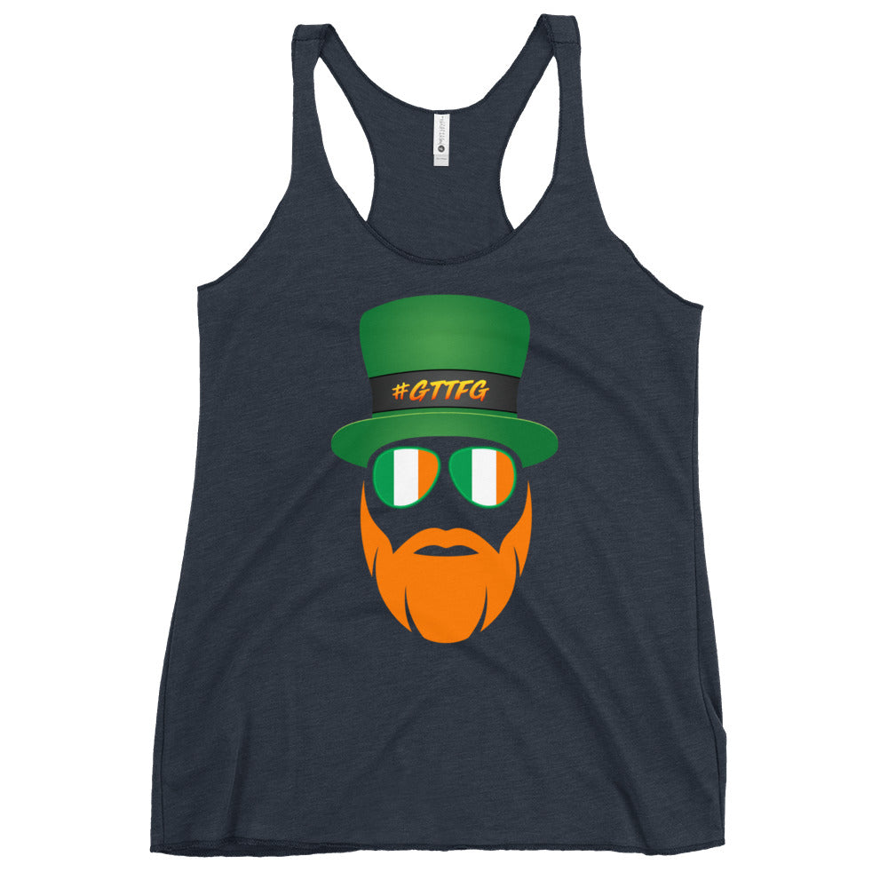 Saint Patrick's Day Logo Women's Racerback Tank