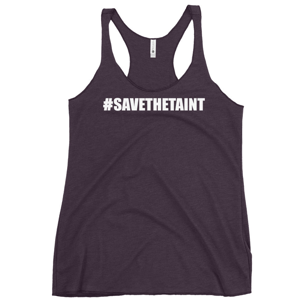 Save The Taint Women's Racerback Tank