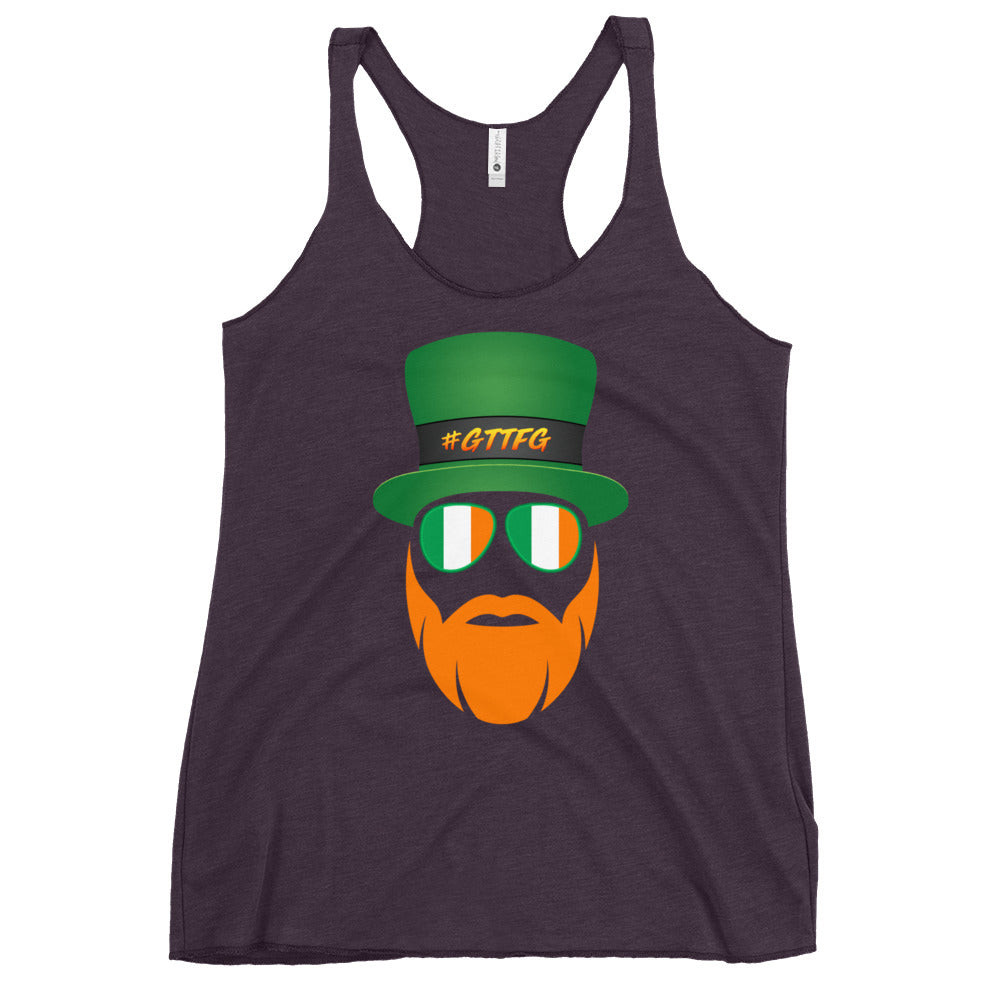 Saint Patrick's Day Logo Women's Racerback Tank