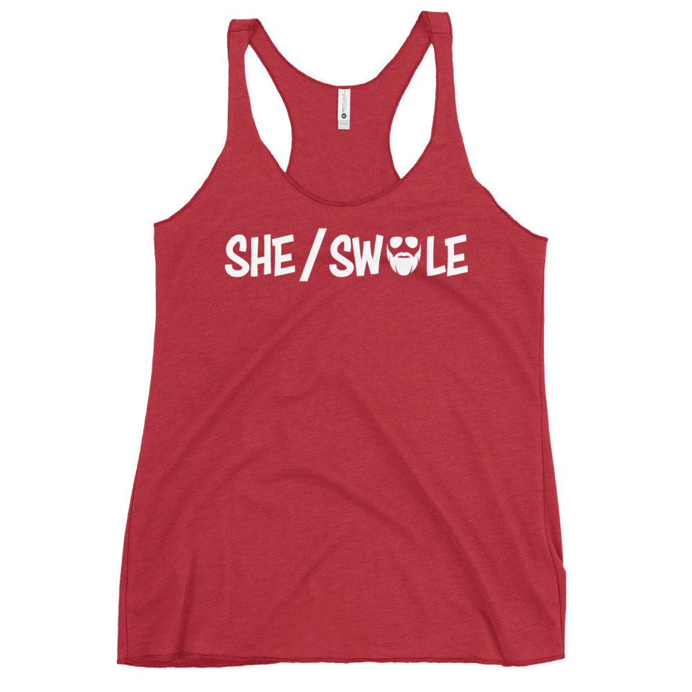 She/Swole Women's Racerback Tank