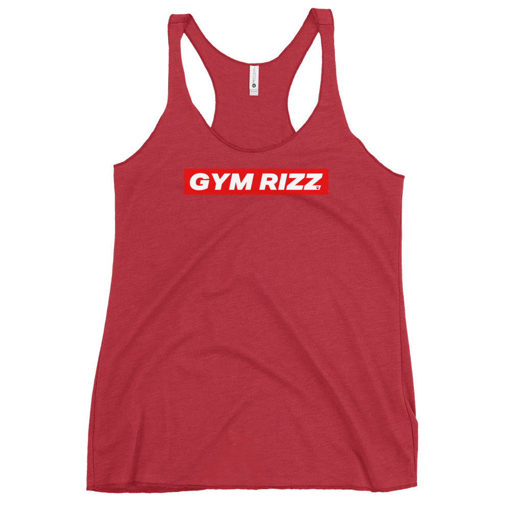 Gym Rizz Women's Racerback Tank