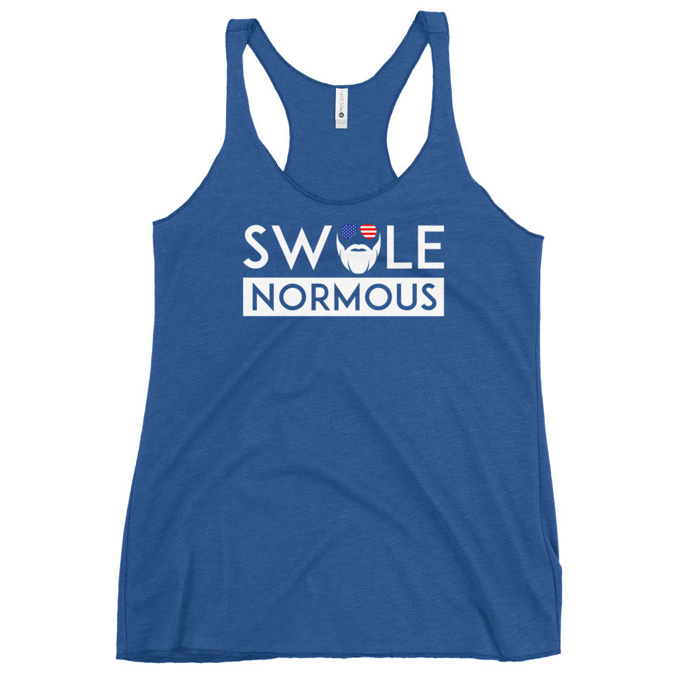 Limited Edition Swolenormous 'Merica Women's Racerback Tank