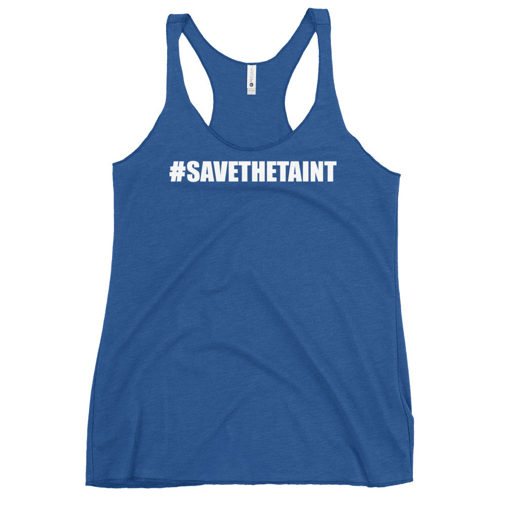 Save The Taint Women's Racerback Tank
