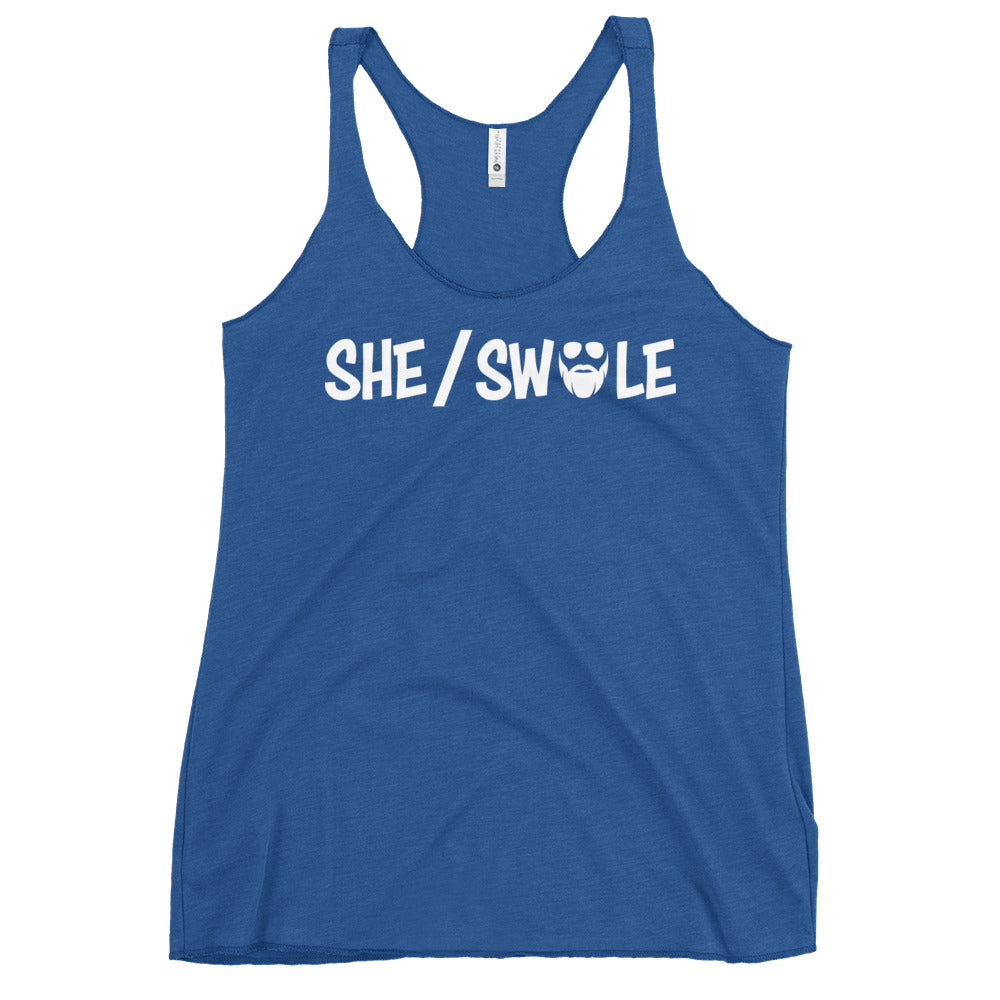 She/Swole Women's Racerback Tank