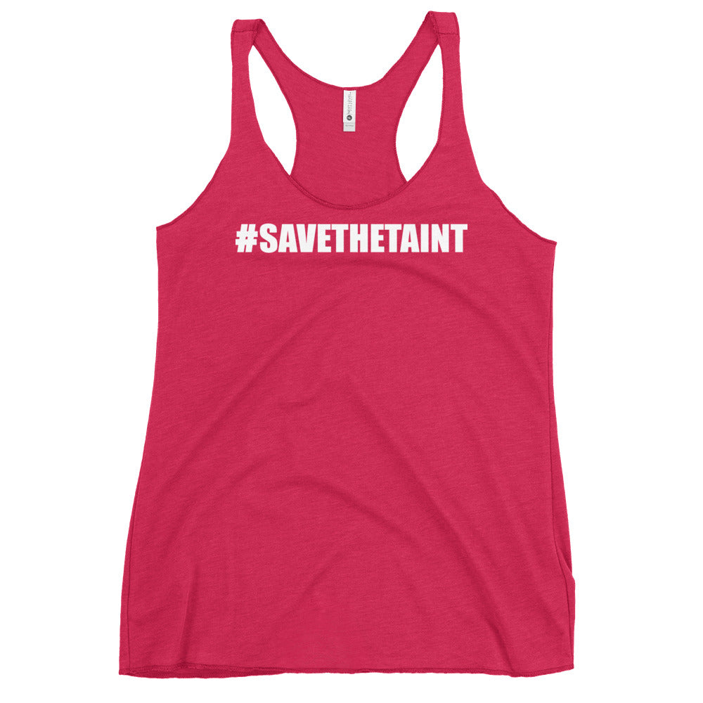 Save The Taint Women's Racerback Tank