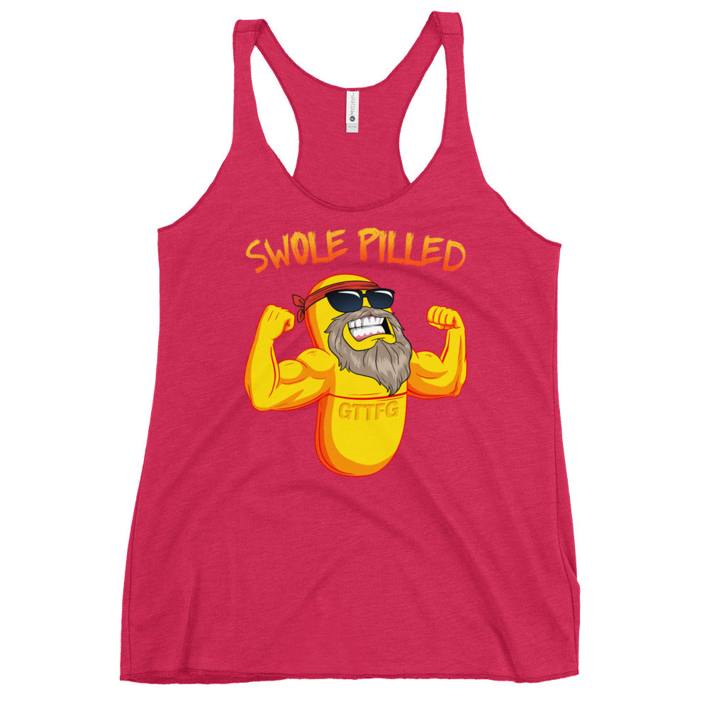 Swole Pilled Women's Racerback Tank