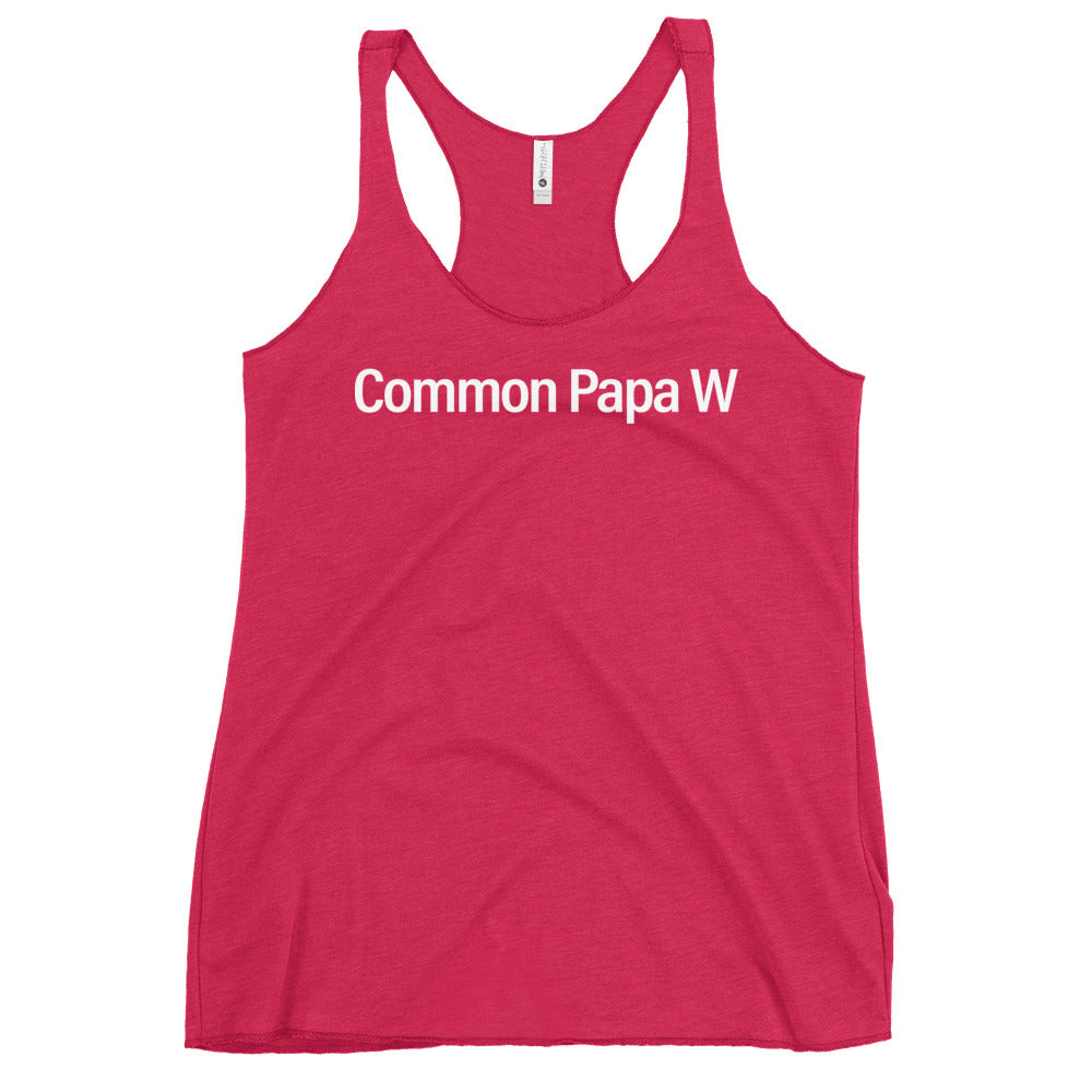 Common Papa W Women's Racerback Tank