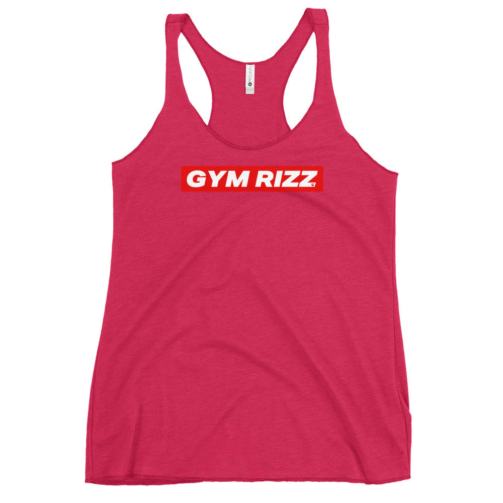 Gym Rizz Women's Racerback Tank
