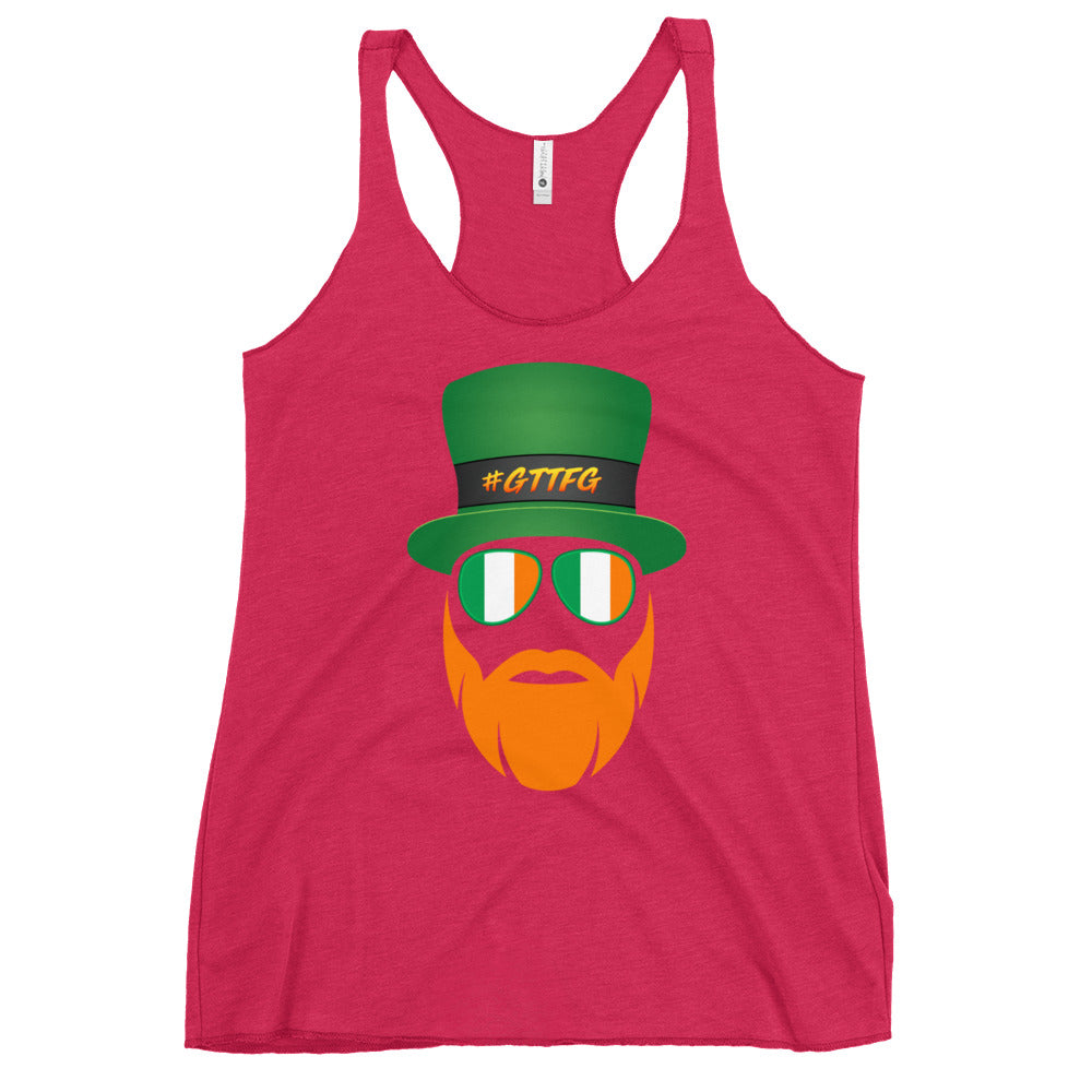 Saint Patrick's Day Logo Women's Racerback Tank