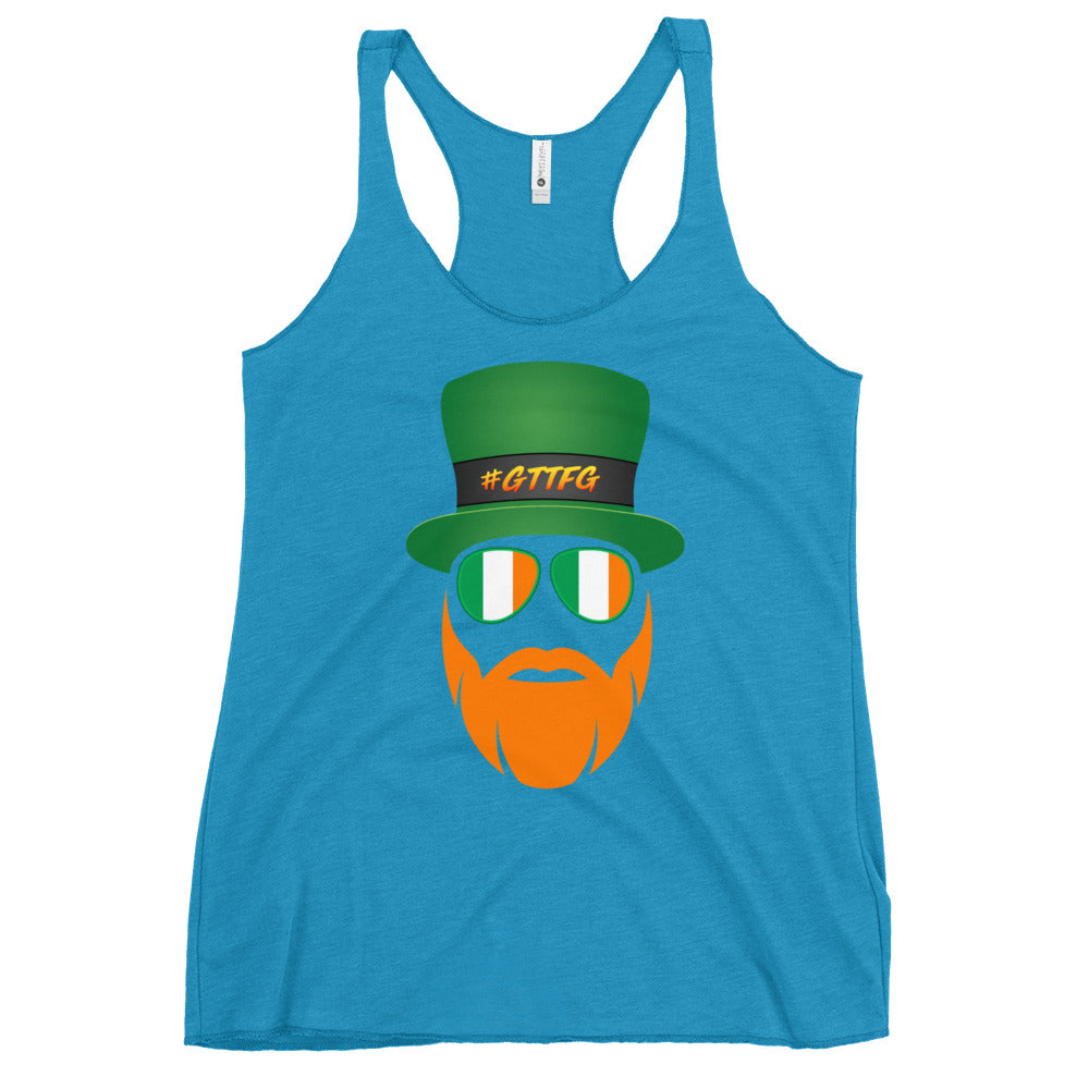 Saint Patrick's Day Logo Women's Racerback Tank