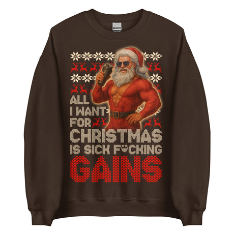 All I Want For Christmas Ugly Christmas Sweatshirt