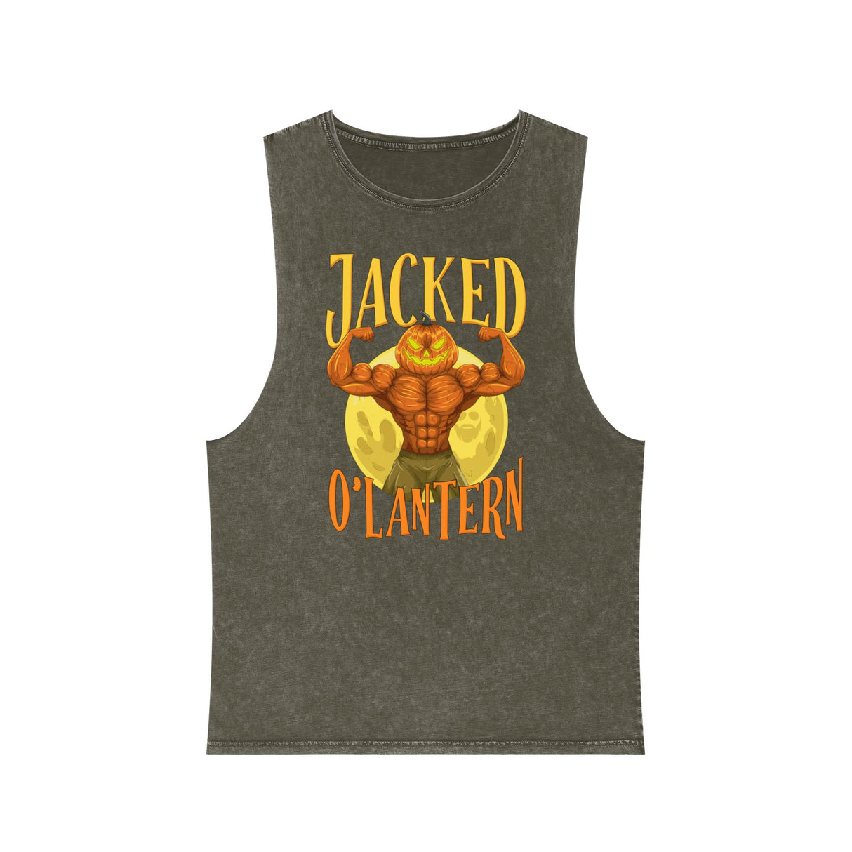 Jacked O'Lantern Stonewash Tank Top