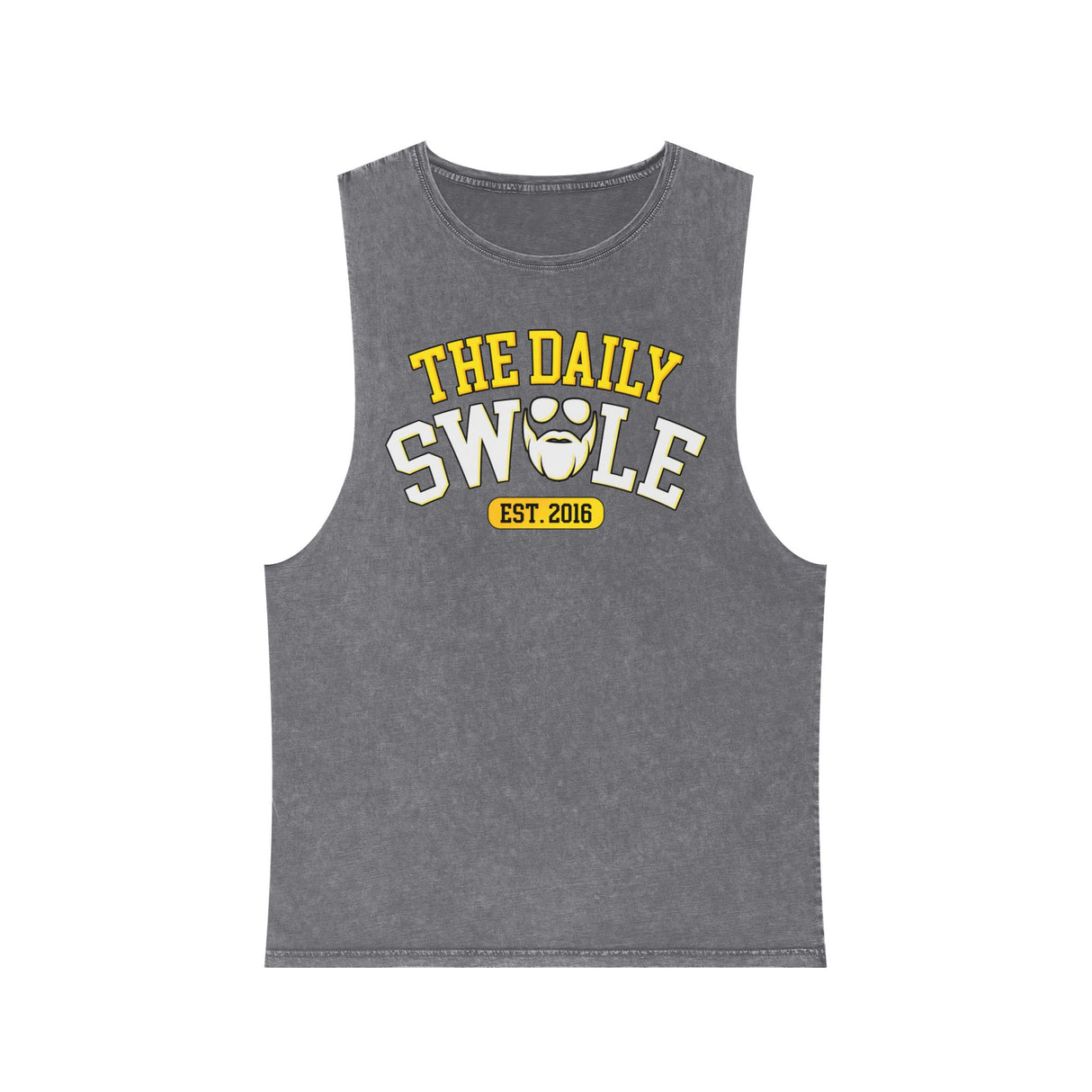 The Daily Swole est. 2016 Stonewash Tank Top