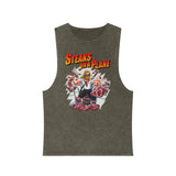 Steaks On a Plane Stonewash Tank Top