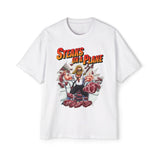 Steaks On a Plane Heavy Oversized Tee