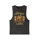 You Odyssey These Gains Stonewash Tank Top