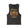 You Odyssey These Gains Stonewash Tank Top