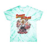 Steaks On a Plane Tie-Dye T-Shirt