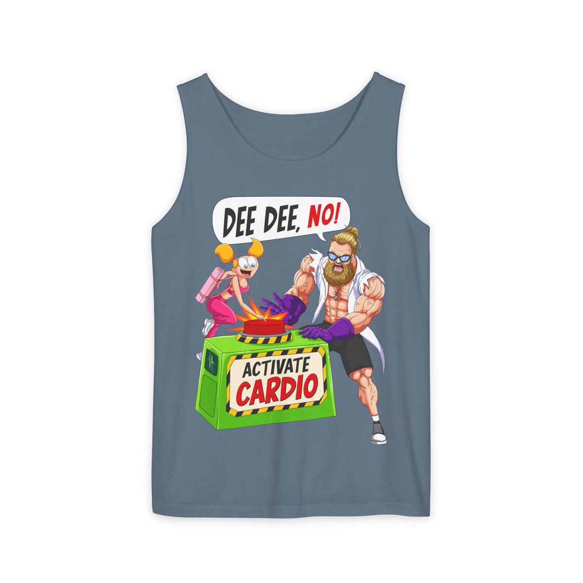 Papa Swolio's Laboratory Comfort Tank Top