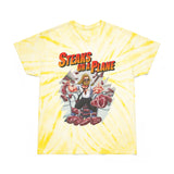 Steaks On a Plane Tie-Dye T-Shirt