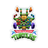 Teenage Mutant Lifting Turtles Sticker