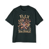Flex You Fools Heavy Oversized Tee
