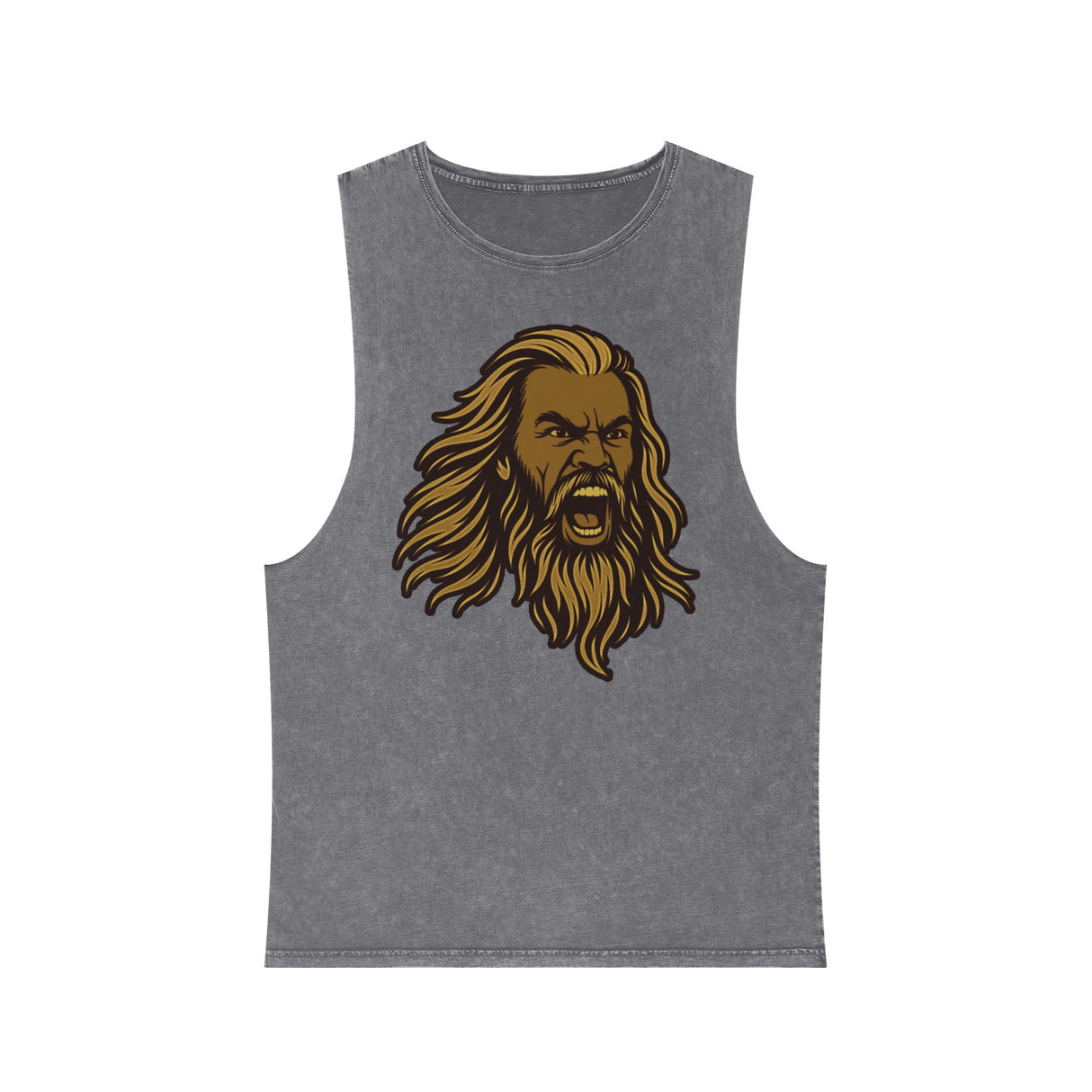 Mane Gains Stonewash Tank Top