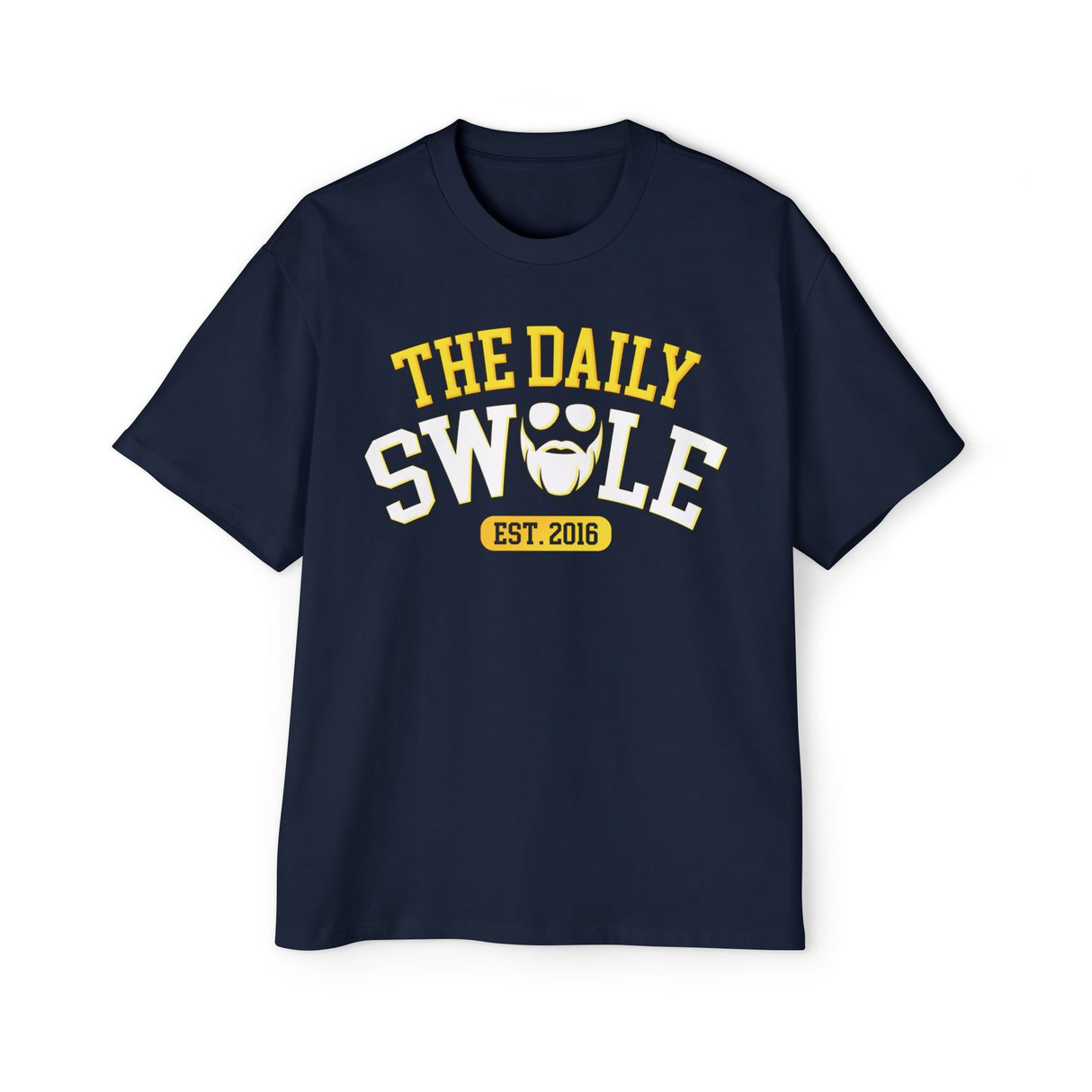 The Daily Swole est. 2016 Heavy Oversized Tee
