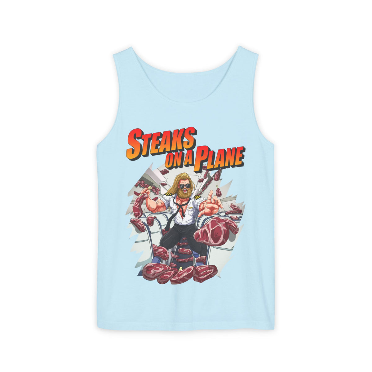 Steaks On a Plane Comfort Tank Top