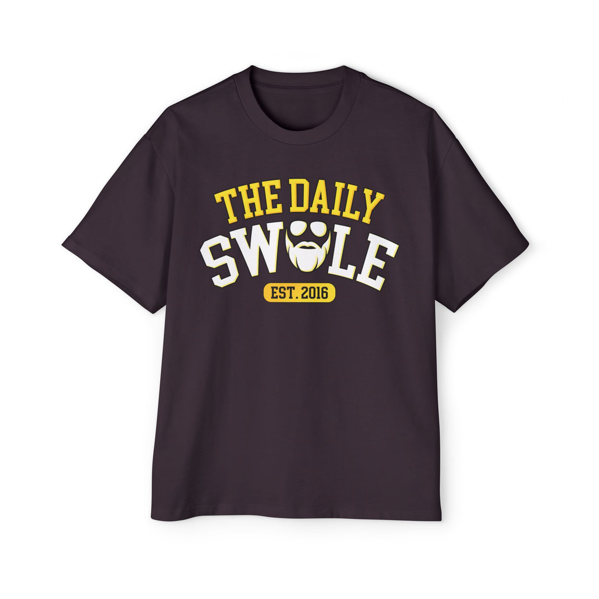 The Daily Swole est. 2016 Heavy Oversized Tee