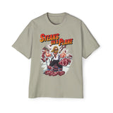 Steaks On a Plane Heavy Oversized Tee