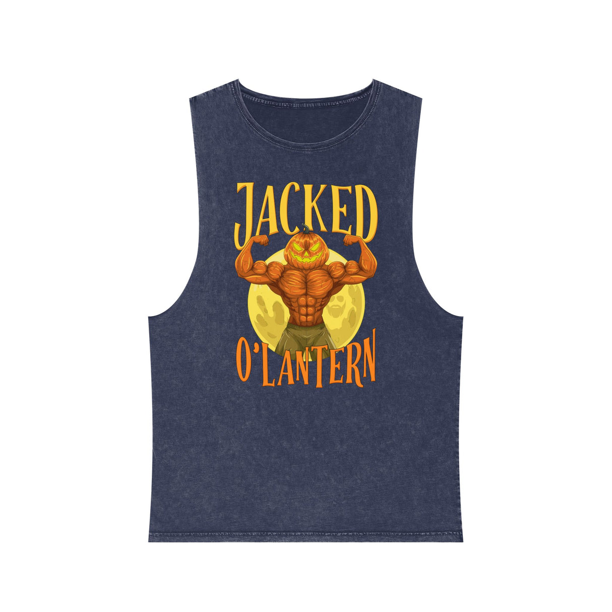 Jacked O'Lantern Stonewash Tank Top