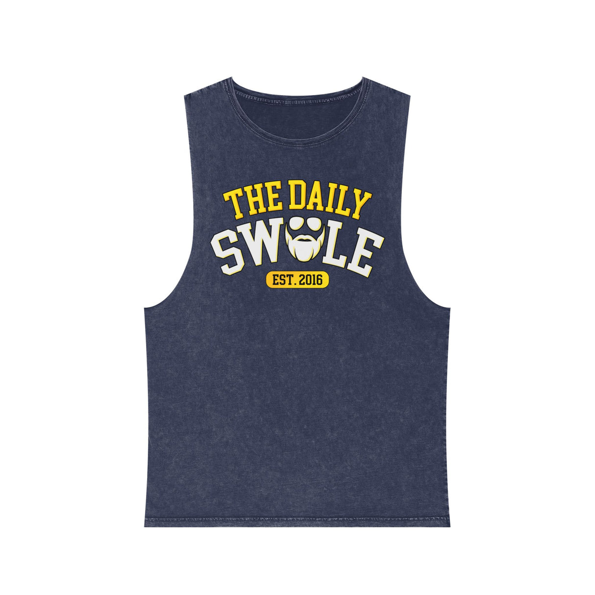 The Daily Swole est. 2016 Stonewash Tank Top