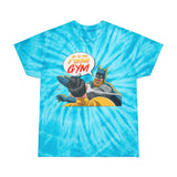 Batman Slapping Robin (Go To The F*cking Gym) Tie-Dye T-Shirt