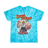 Steaks On a Plane Tie-Dye T-Shirt