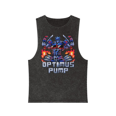 Optimus Pump Stonewash Tank Top