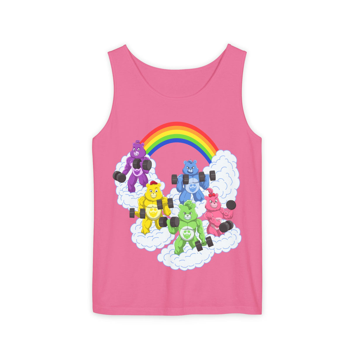 Curl Bears Comfort Tank Top