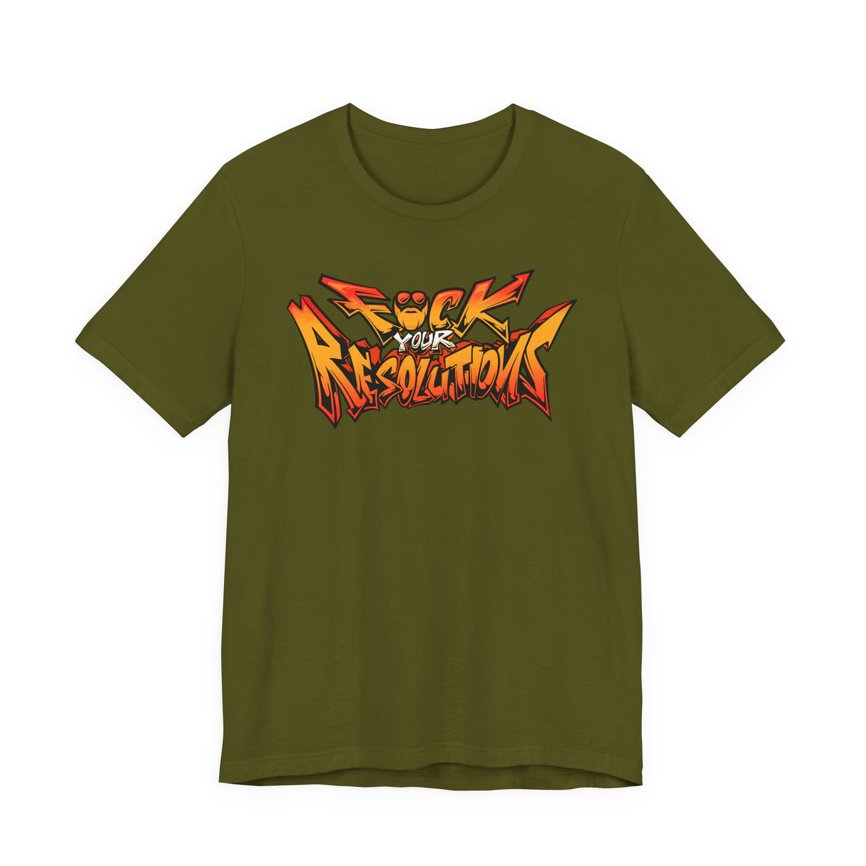 F*ck Your Resolutions Graffiti T-Shirt