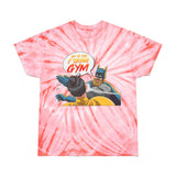 Batman Slapping Robin (Go To The F*cking Gym) Tie-Dye T-Shirt