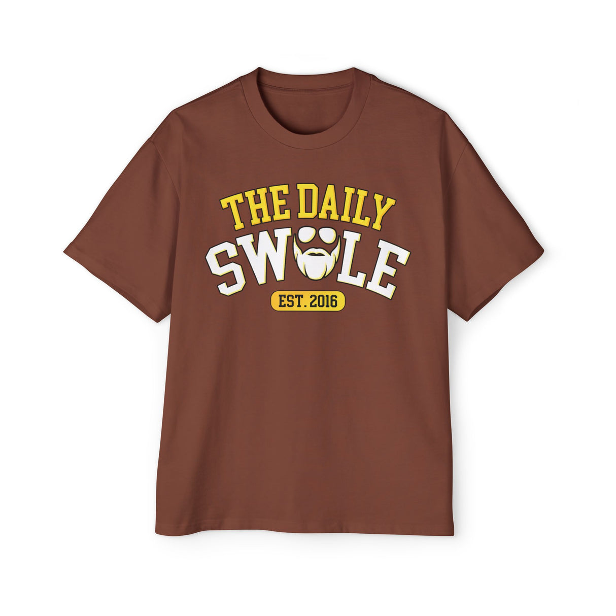 The Daily Swole est. 2016 Heavy Oversized Tee